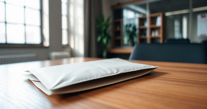 Envelope com lacre de segurança: proteção eficaz