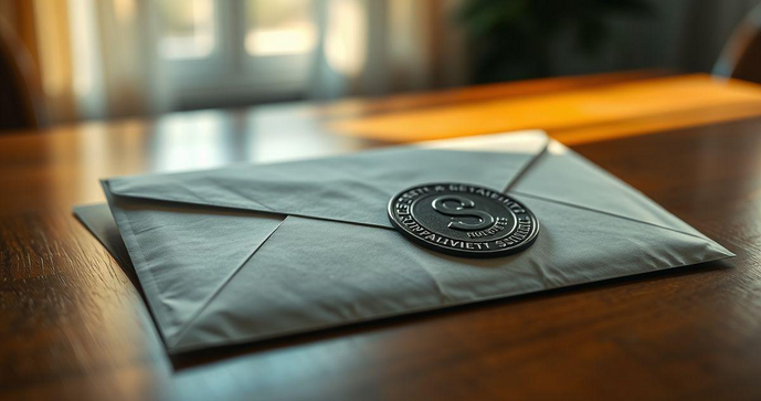 Envelope segurança com lacre garante proteção e confidencialidade dos documentos