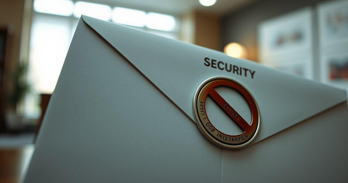 Envelopes de segurança com lacre adesivo garantem proteção e confidencialidade