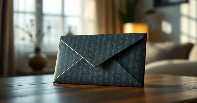 Envelope de segurança personalizado