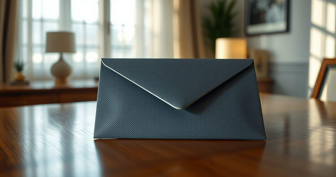 Envelope de segurança personalizado para proteção e privacidade de documentos importantes