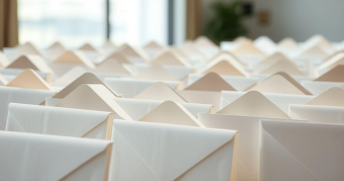 Envelopes de segurança com fita adesiva permanente garantem proteção e privacidade