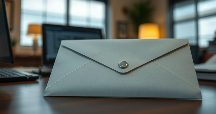 Envelope com lacre de segurança traz proteção e confiabilidade