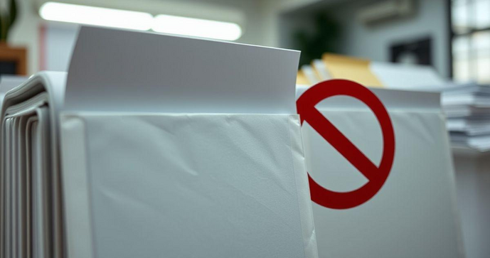 Envelopes de segurança com lacre adesivo garantem proteção e privacidade