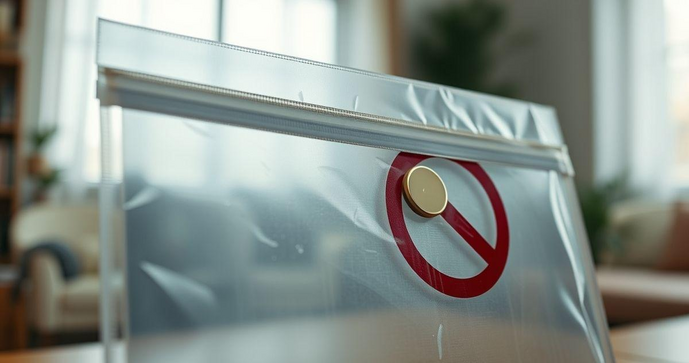 Envelope plástico com lacre de segurança garante proteção e privacidade para suas encomendas