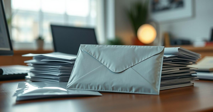Envelopes plásticos personalizados VOID para segurança e branding